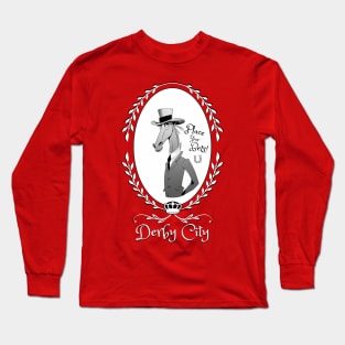 Derby City Collection: Place Your Bets 2 (Red) Long Sleeve T-Shirt